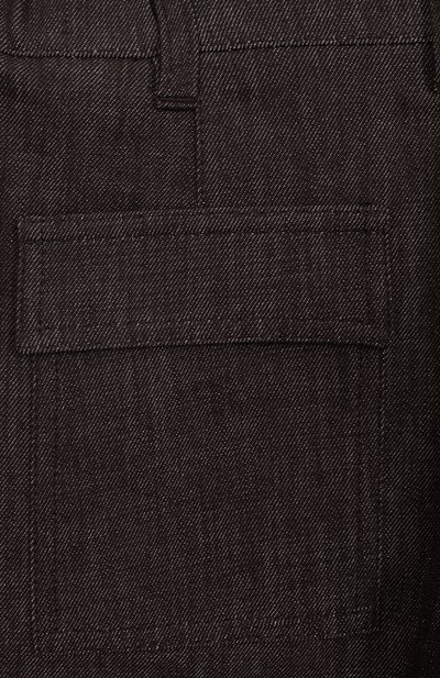 Брюки из хлопка и вискозы BRUNELLO CUCINELLI, арт. BB148P651A, фото 3