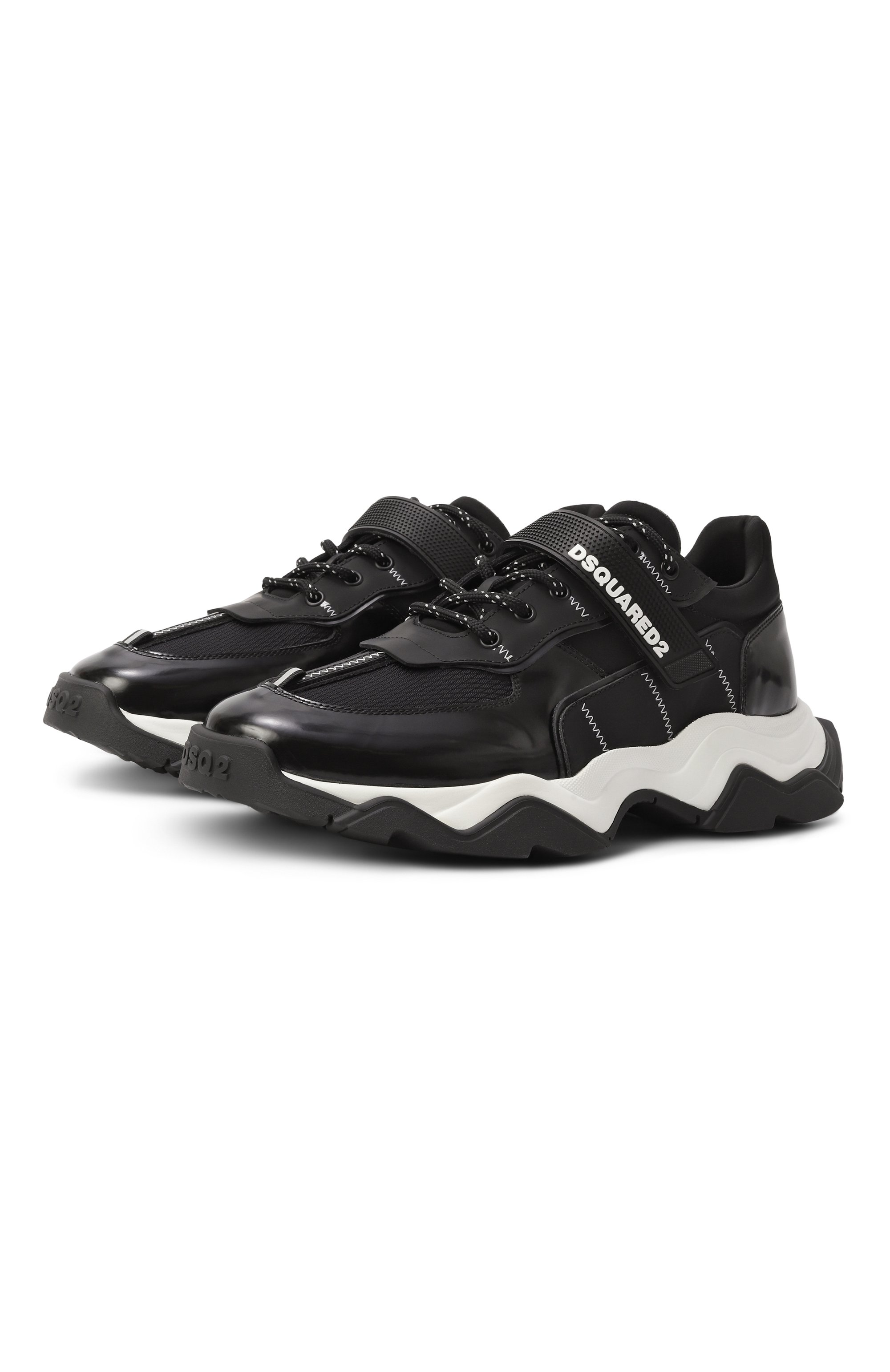 Комбинированные кроссовки wave DSQUARED2, арт. SNM0415, фото 1