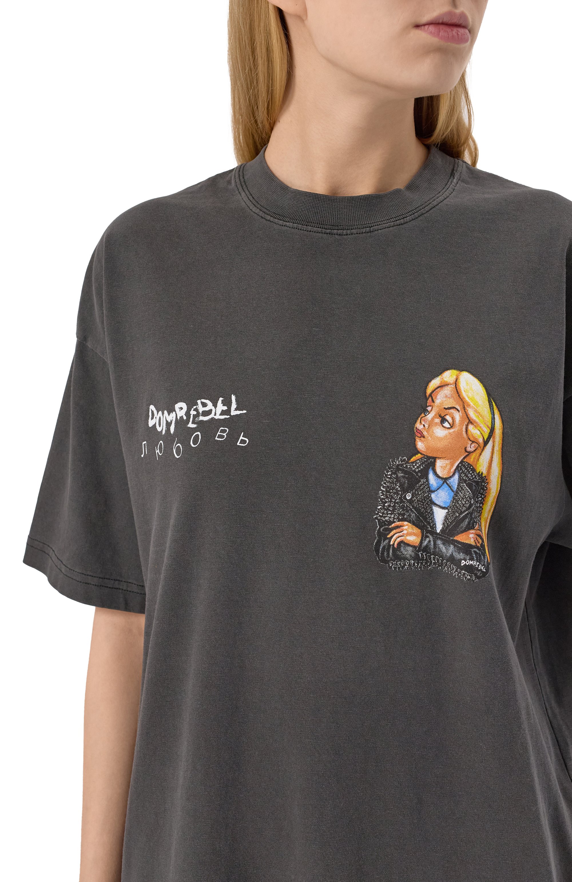 Хлопковая футболка DOMREBEL, арт. B0RED/T-SHIRT, фото 5