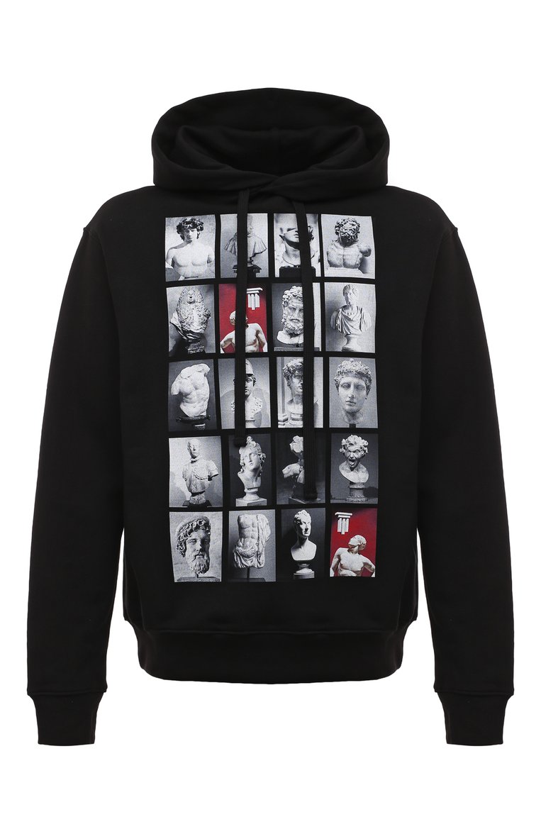 Хлопковое худи DIEGO VENTURINO, арт. D3S3FLHTBC, фото 1