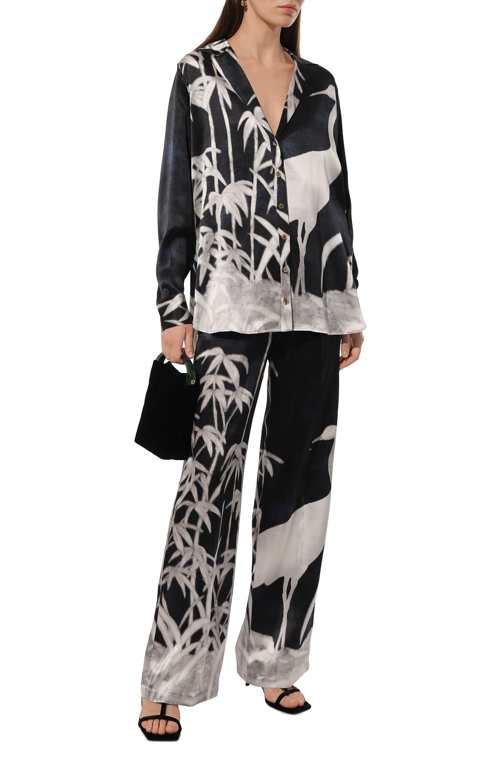 Шелковая блузка KITON, арт. D55410K0978C, фото 2