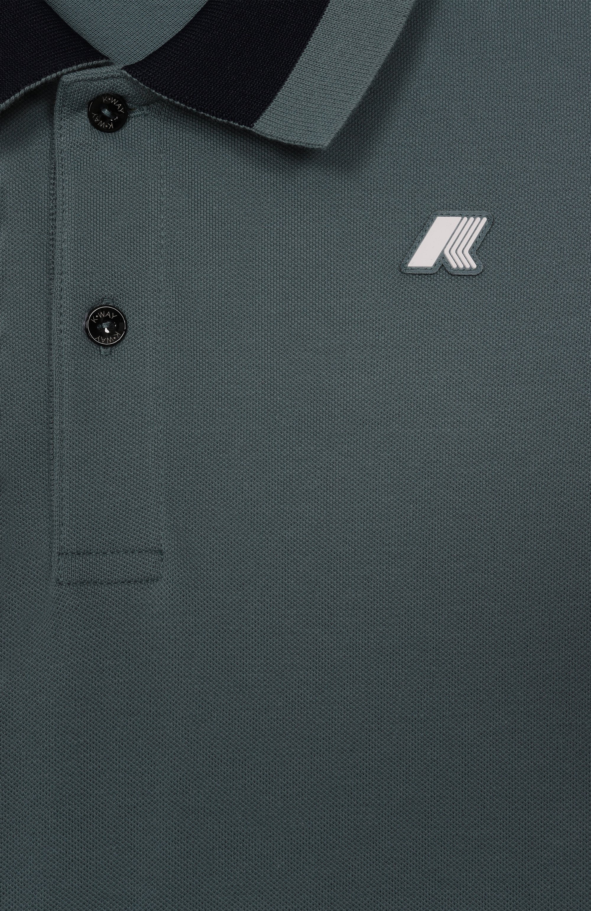 Хлопковое поло K-WAY, арт. K6126PW/16A, фото 3