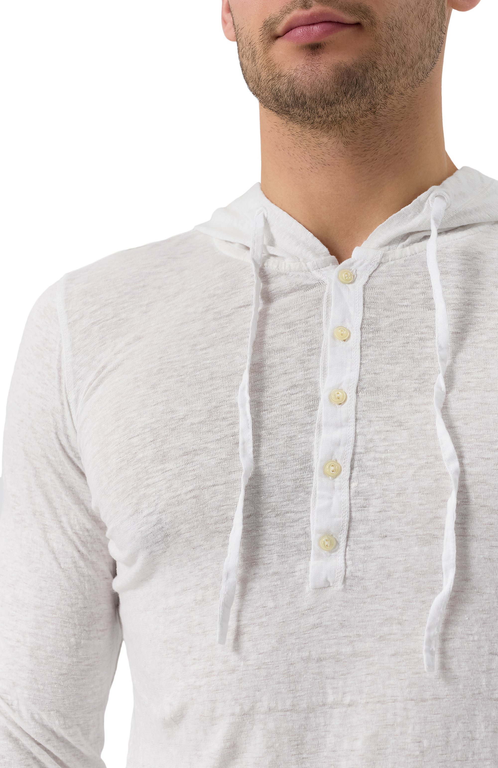 Льняной лонгслив-хенли 120% LINO, арт. 32ALIM7553/E908/S00, фото 5