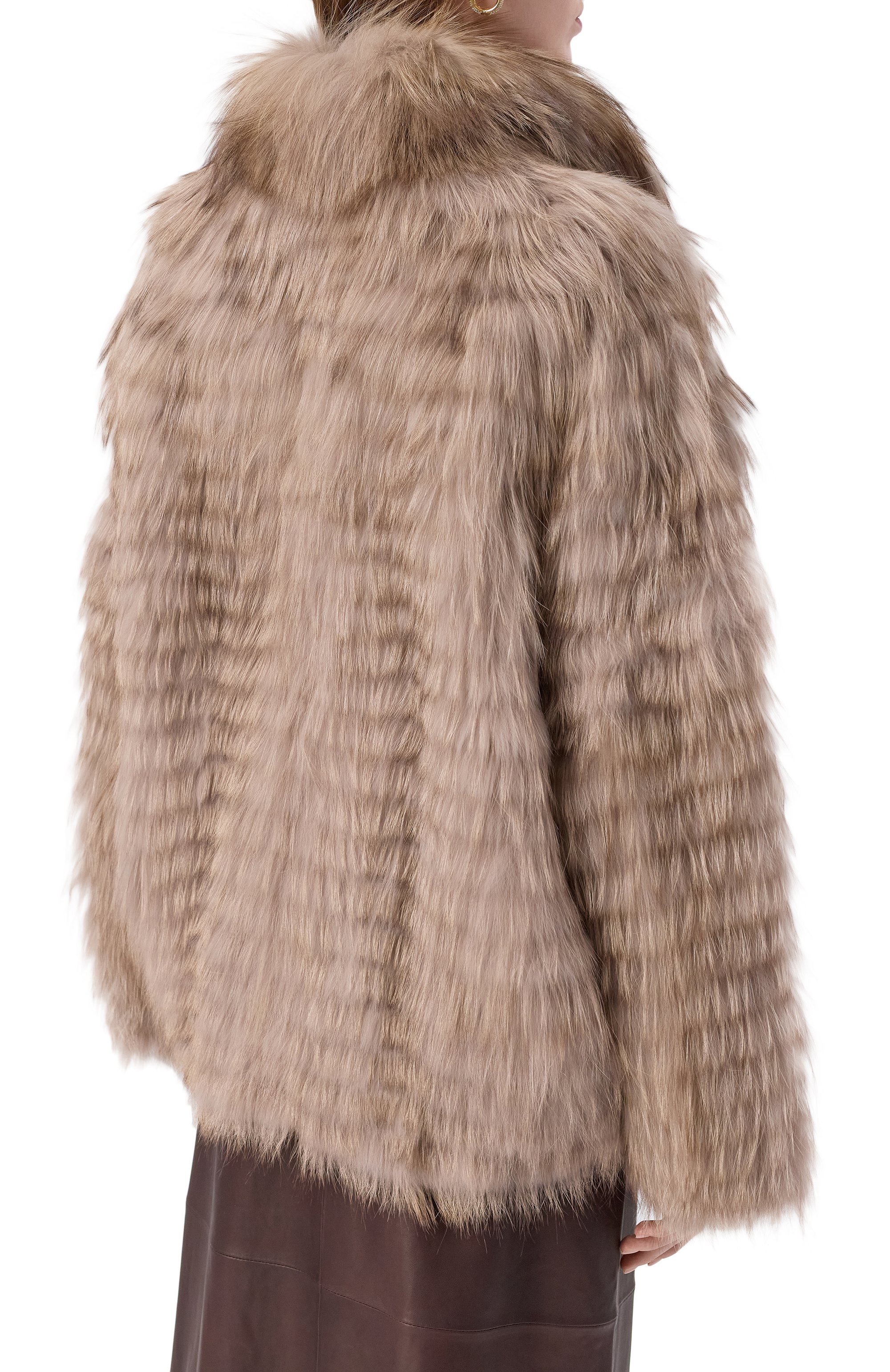 Шуба из лисы SIMONETTA RAVIZZA, арт. F05JA291F1, фото 4