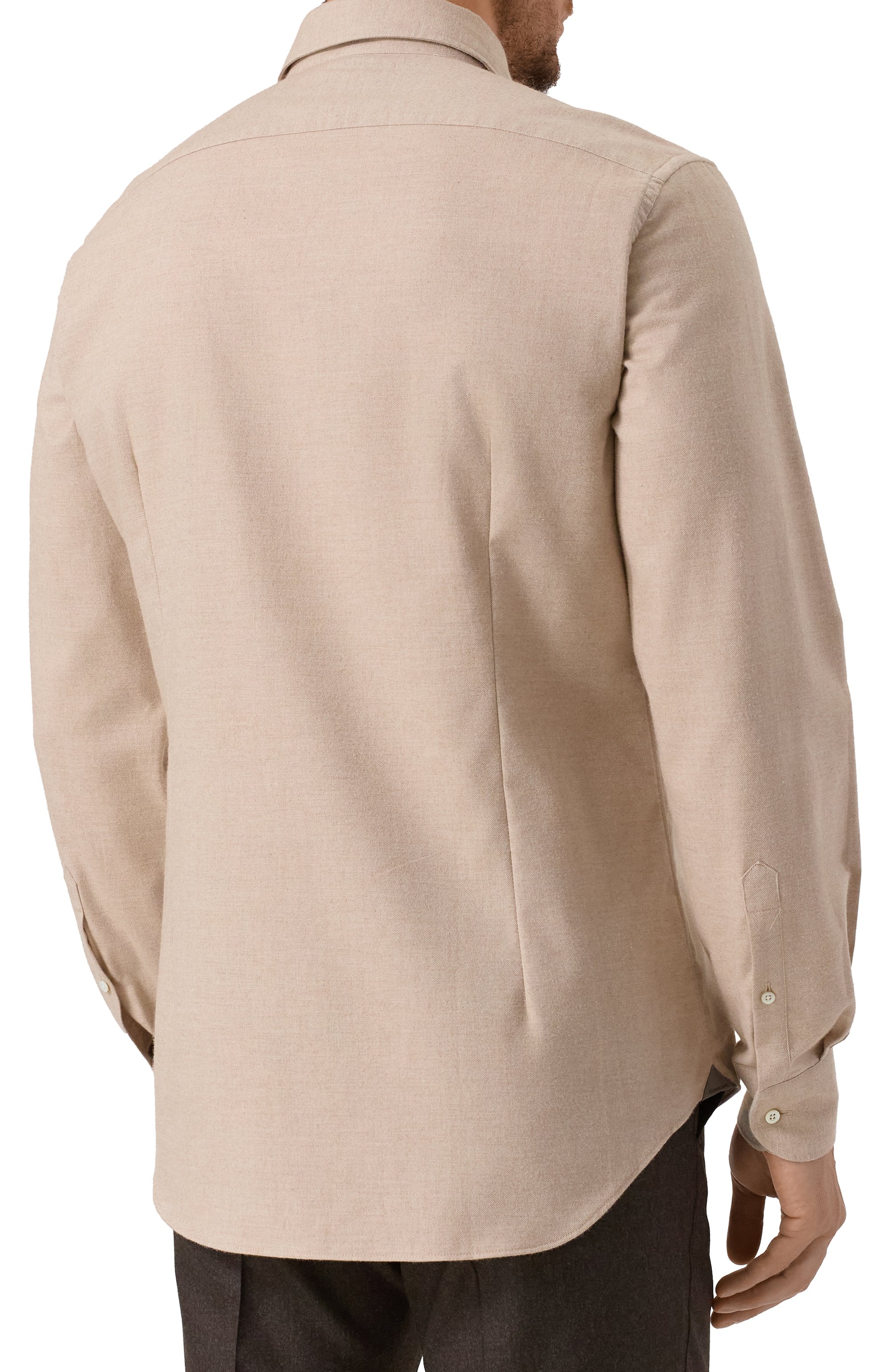 Рубашка из хлопка и кашемира CORNELIANI, арт. 26P156-2611629, фото 4