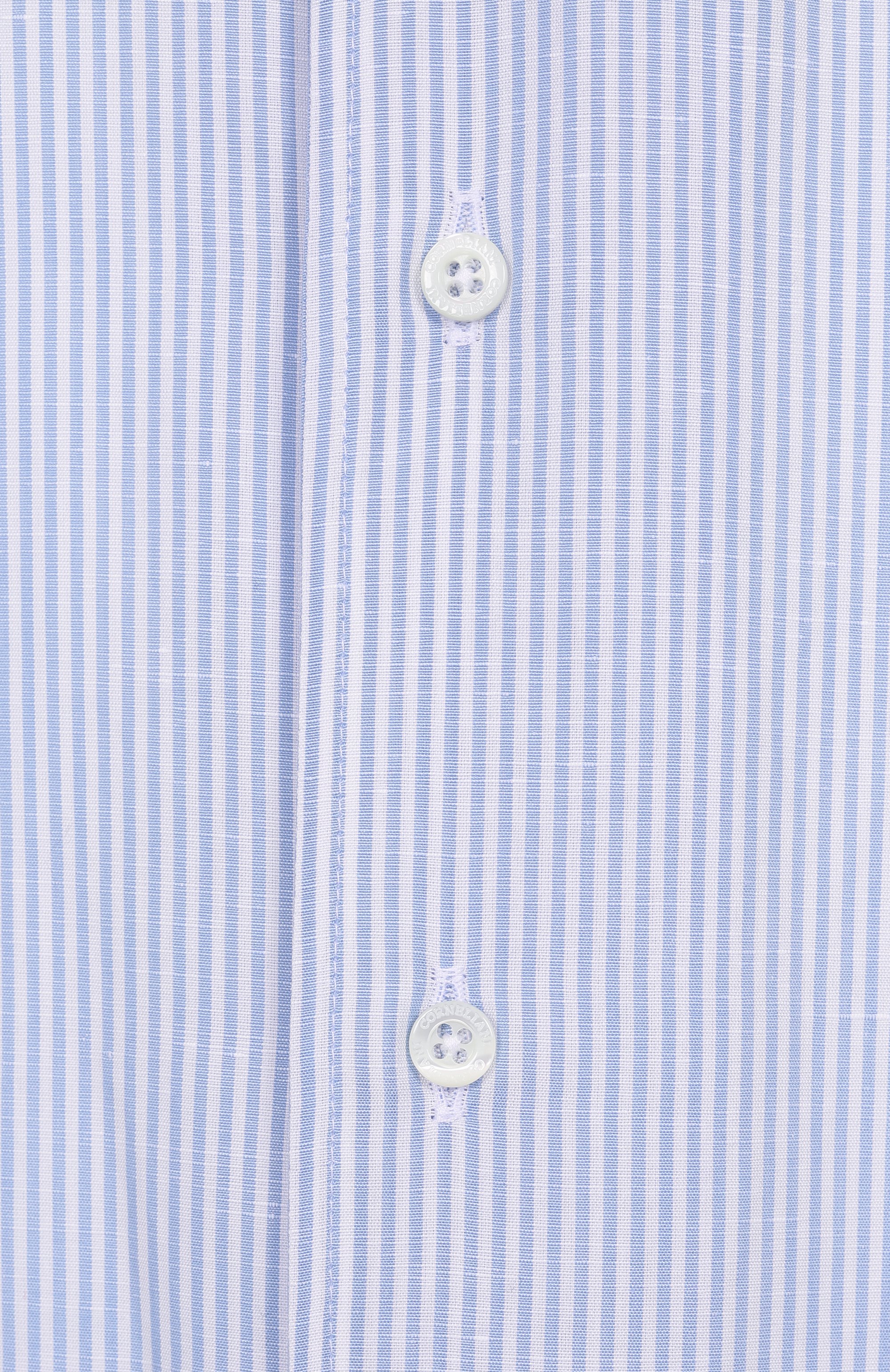 Рубашка из хлопка и льна CORNELIANI, арт. 25P156-2511239, фото 6