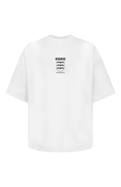 Женская хлопковая футболка VETEMENTS, арт. UH76TR650W/1000 LIGHT JERSEY