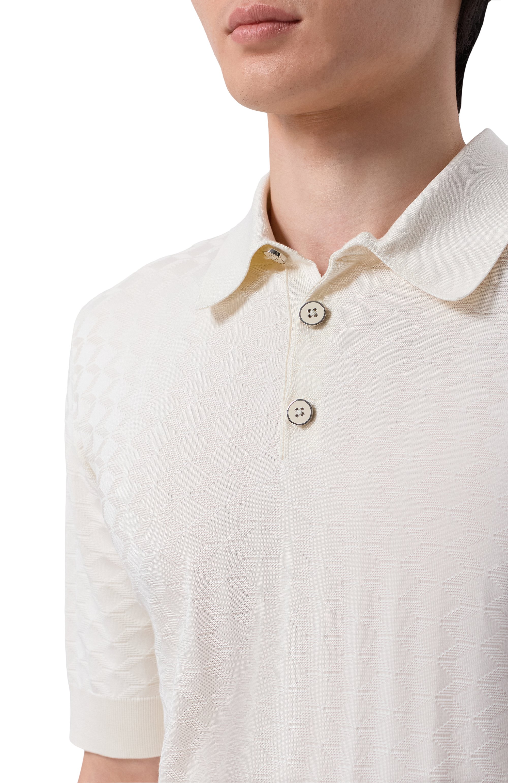 Шелковое поло DOLCE & GABBANA, арт. GXZ02Z/JBS0F, фото 5