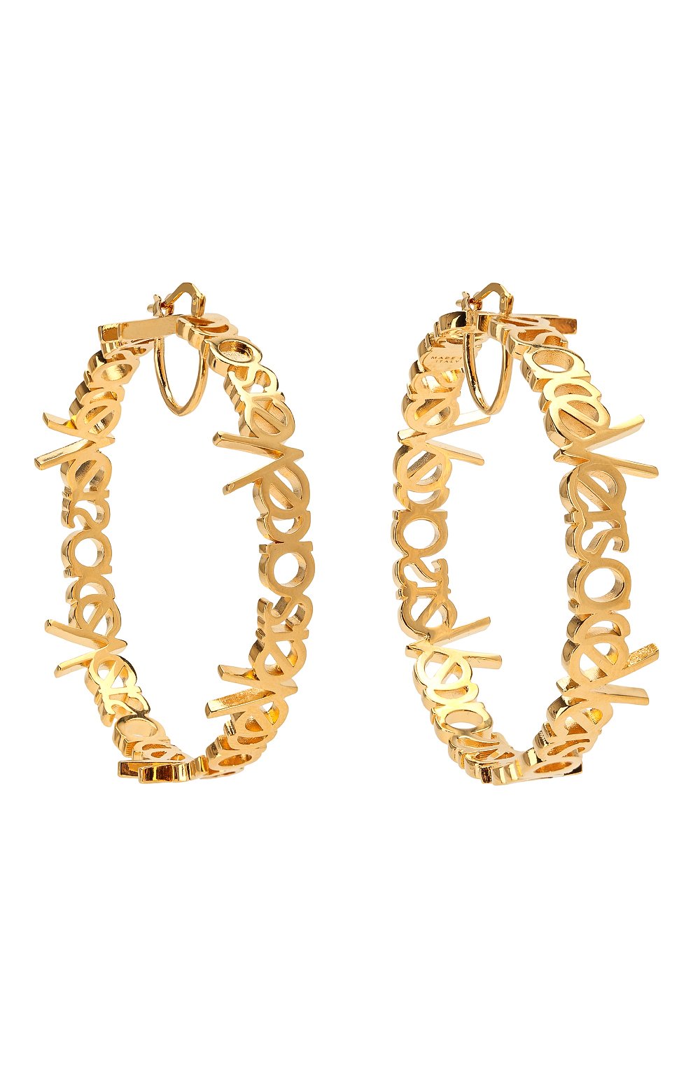 Серьги tribute VERSACE золотого цвета по цене 55850 руб., арт. DG2G525/DJMT, фото 1 Серьги tribute VERSACE, арт. DG2G525/DJMT, фото 1