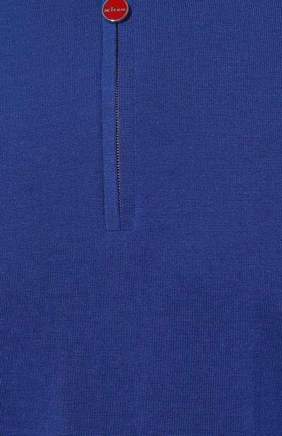 Поло из кашемира и шелка KITON, арт. UMKX05ZK101, фото 5