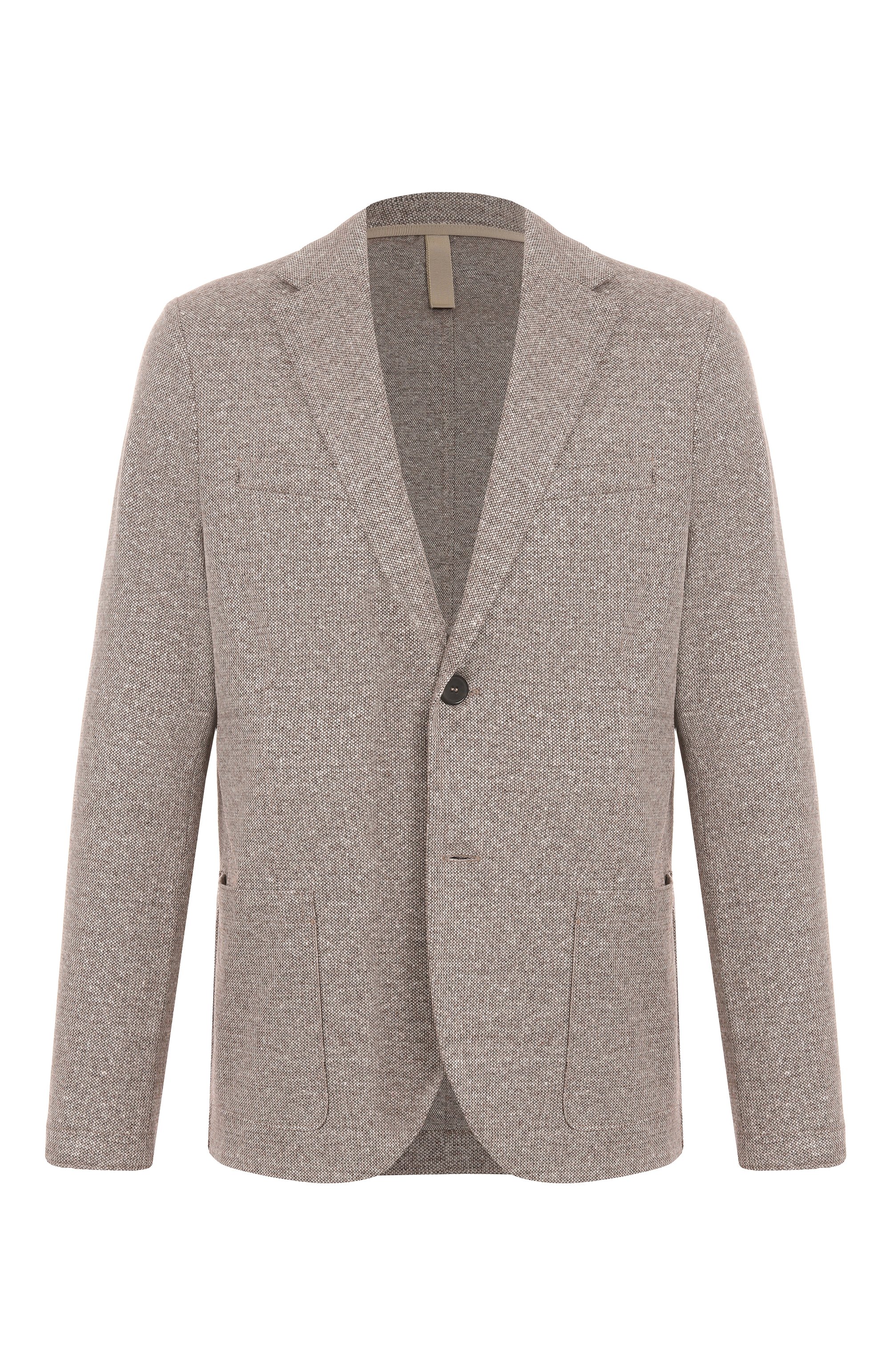 Пиджак изо льна и хлопка HARRIS WHARF LONDON, арт. C8P22PGH, фото 1