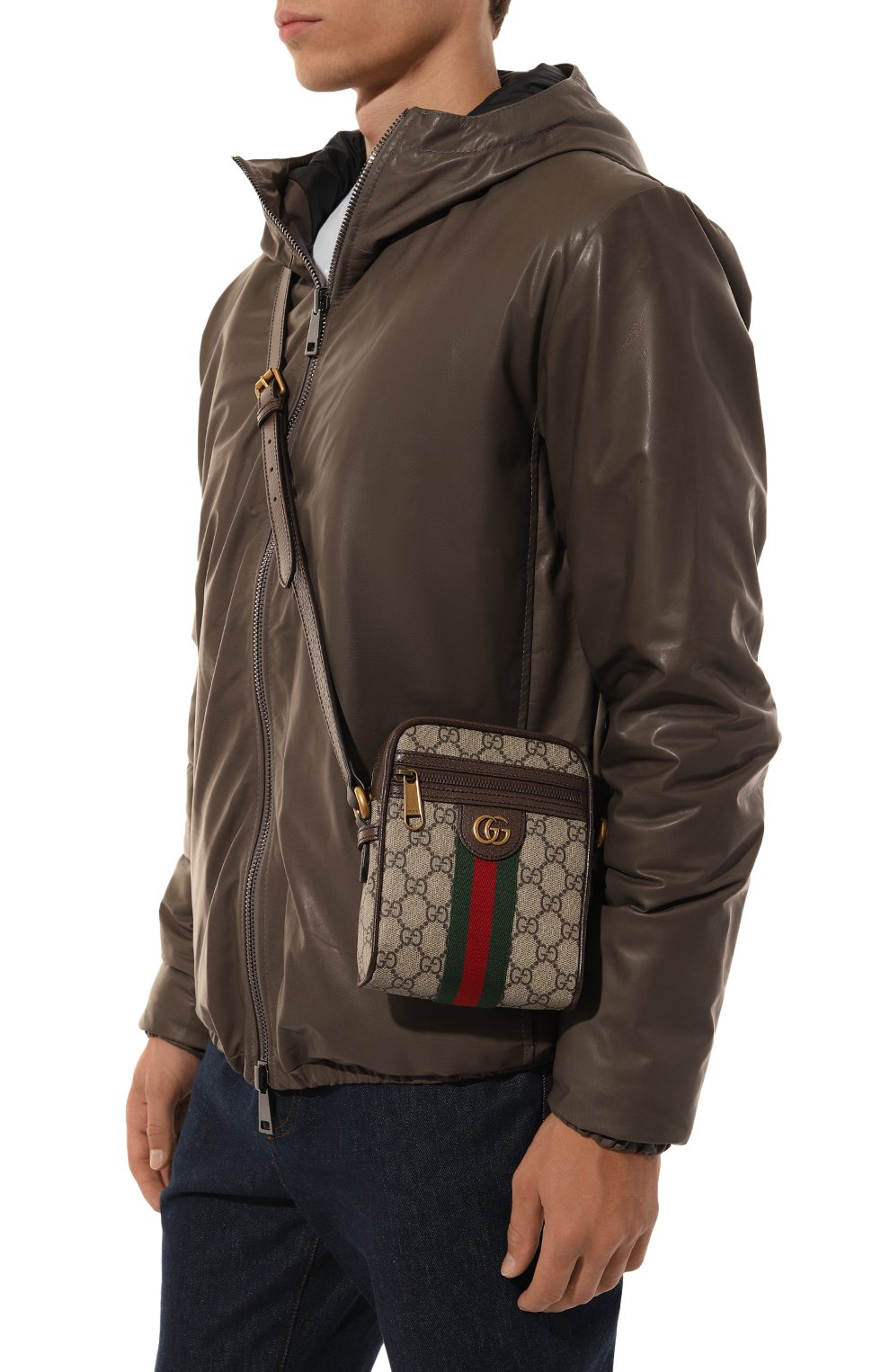 Сумка ophidia gg GUCCI бежевого цвета по цене 161500 руб., арт. 598127/96IWT, фото 2 Сумка ophidia gg GUCCI, арт. 598127/96IWT, фото 2