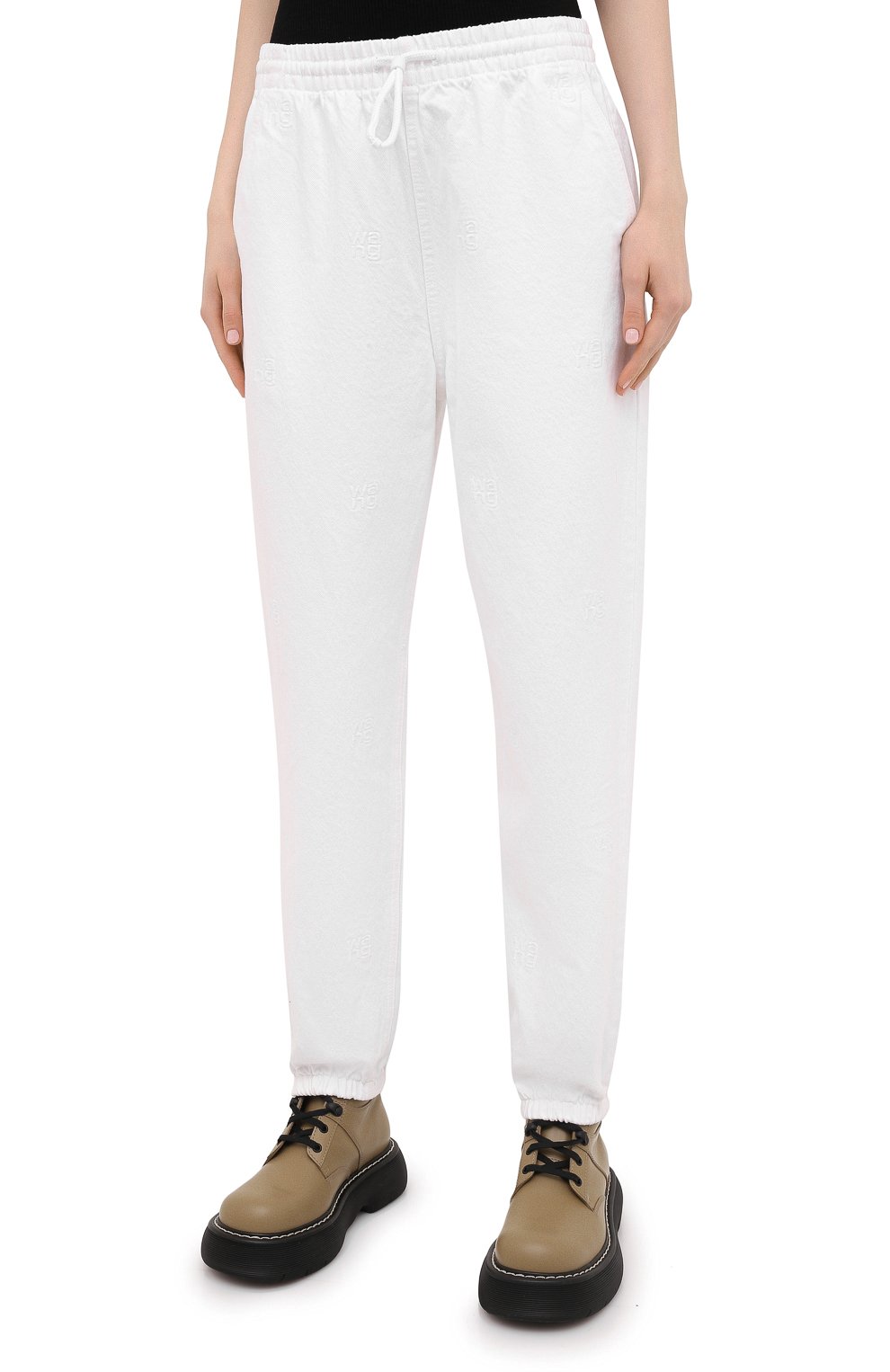 Джинсы ALEXANDER WANG белого цвета по цене 57100 руб., арт. 4DC2214934, фото 3 Джинсы ALEXANDER WANG, арт. 4DC2214934, фото 3