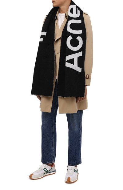 Шерстяной шарф ACNE STUDIOS, арт. CA0154/M, фото 2