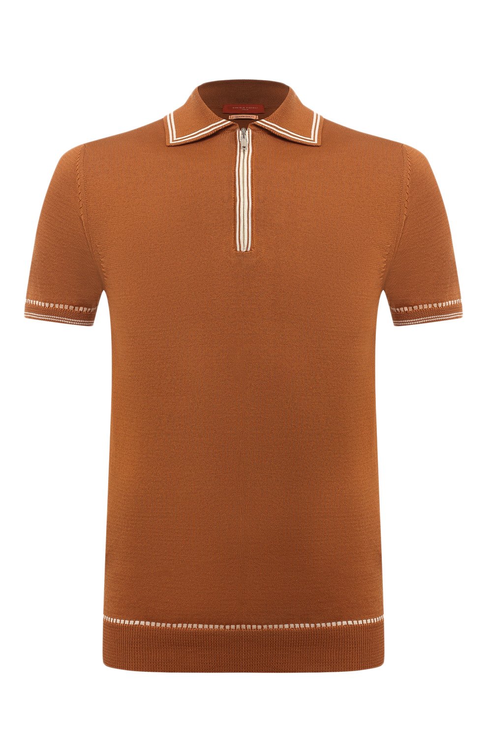 Хлопковое поло DANIELE FIESOLI, арт. DF0327, фото 1