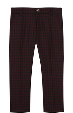 Шерстяные брюки в клетку GUCCI, арт. 475460/XB818, фото 1
