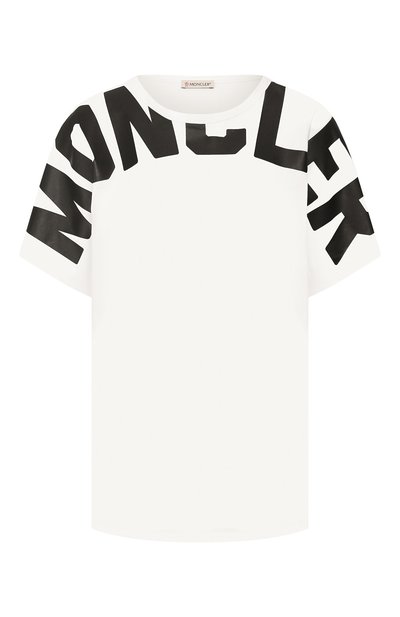 Женская хлопковая футболка MONCLER, арт. F1-093-8C707-10-V8094