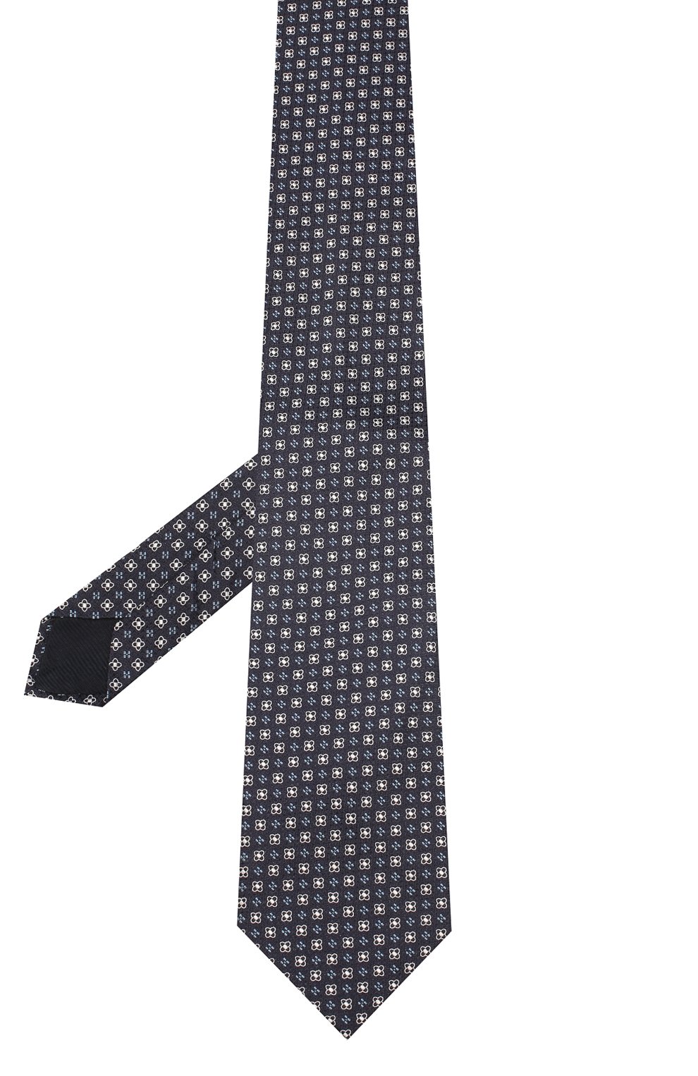 Шелковый галстук CORNELIANI синего цвета по цене 14250 руб., арт. 85U302-0120369/00, фото 2 Шелковый галстук CORNELIANI, арт. 85U302-0120369/00, фото 2