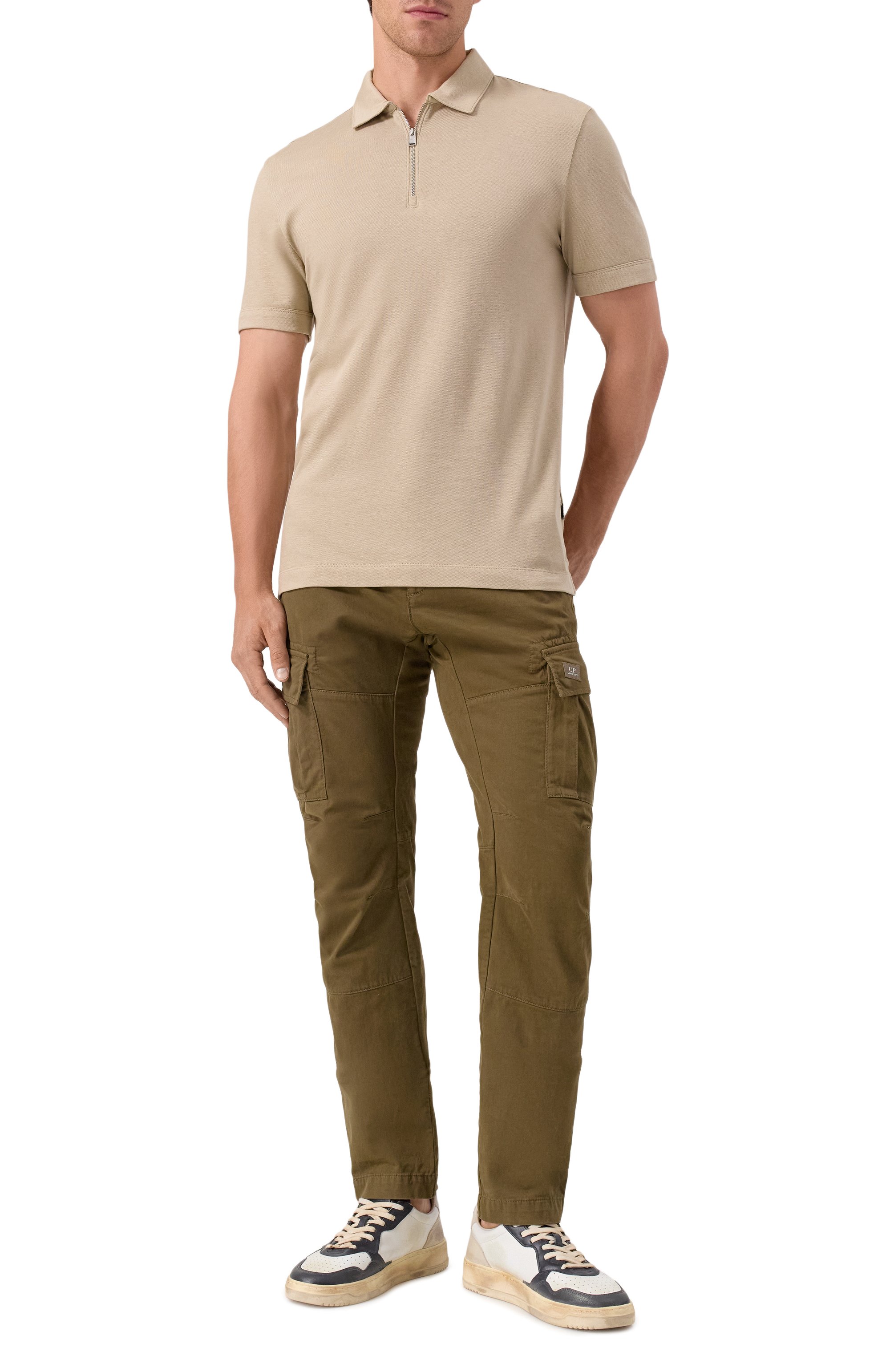 Хлопковые брюки-карго C.P. COMPANY, арт. RFCMPA732A005529G, фото 2