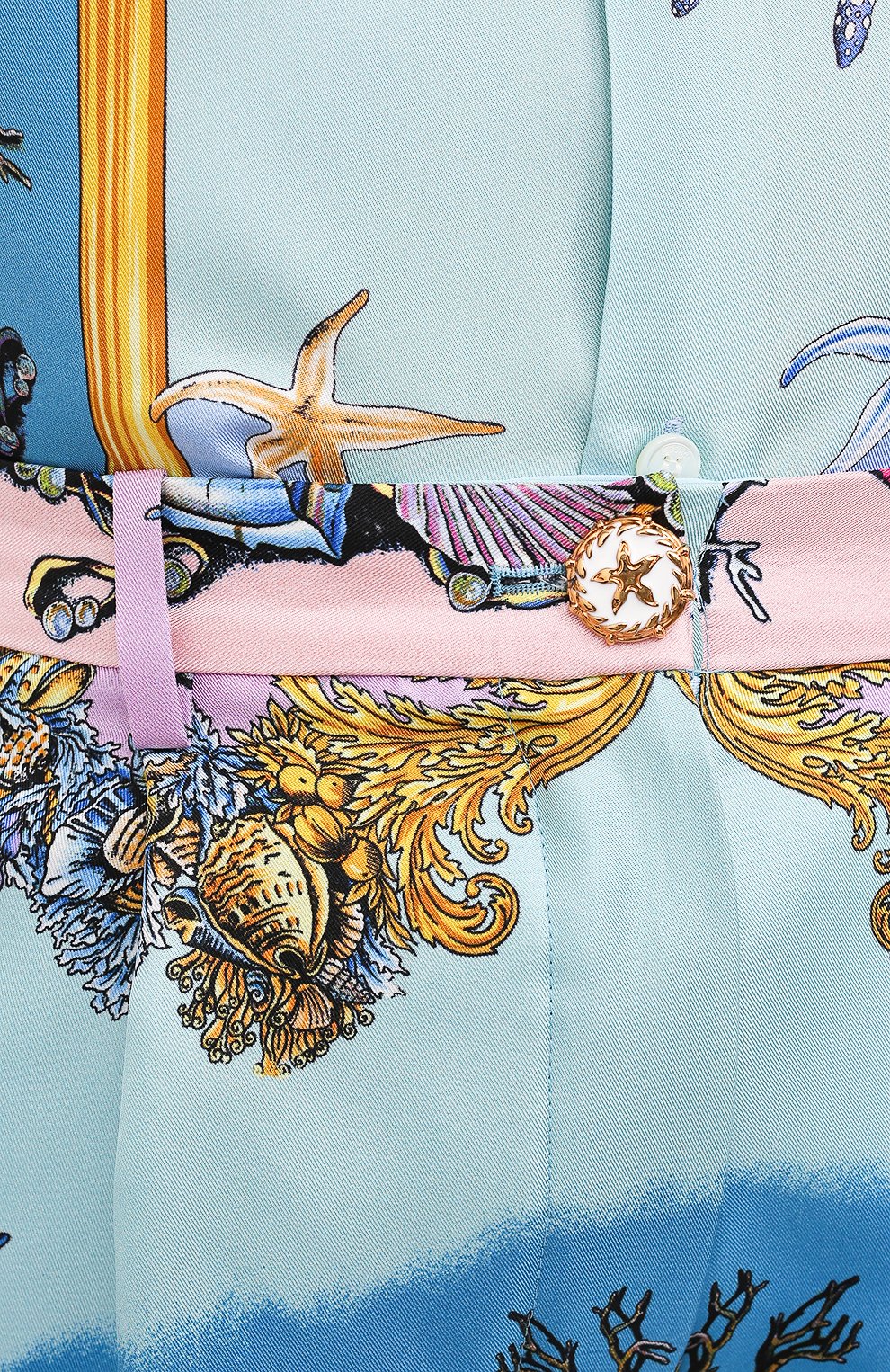 Шелковые шорты VERSACE, арт. A85704/1F00905, фото 5