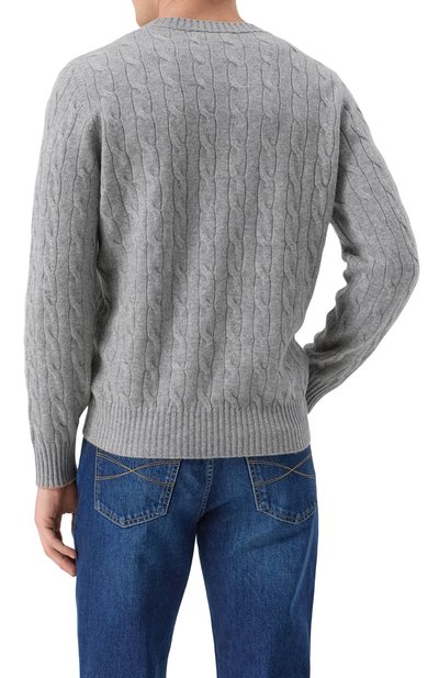 Кашемировый джемпер BRUNELLO CUCINELLI, арт. M22707200, фото 4