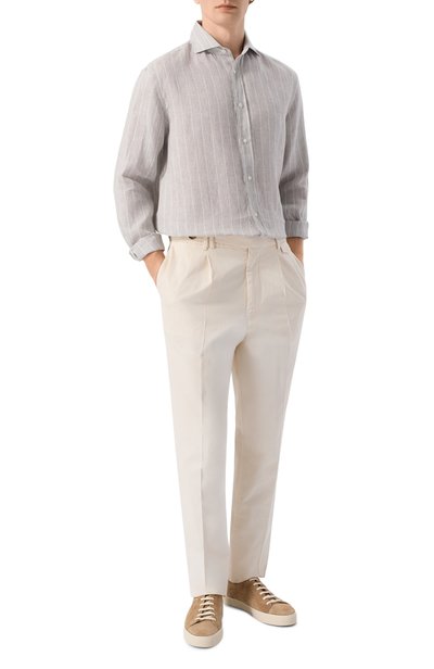 Мужская льняная рубашка BRUNELLO CUCINELLI, арт. MA6860627