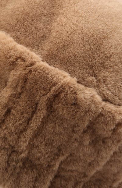 Меховая шапка из норки FURLAND бежевого цвета по цене 85800 руб., арт. 0231900150040300843, фото 3 Меховая шапка из норки FURLAND, арт. 0231900150040300843, фото 3