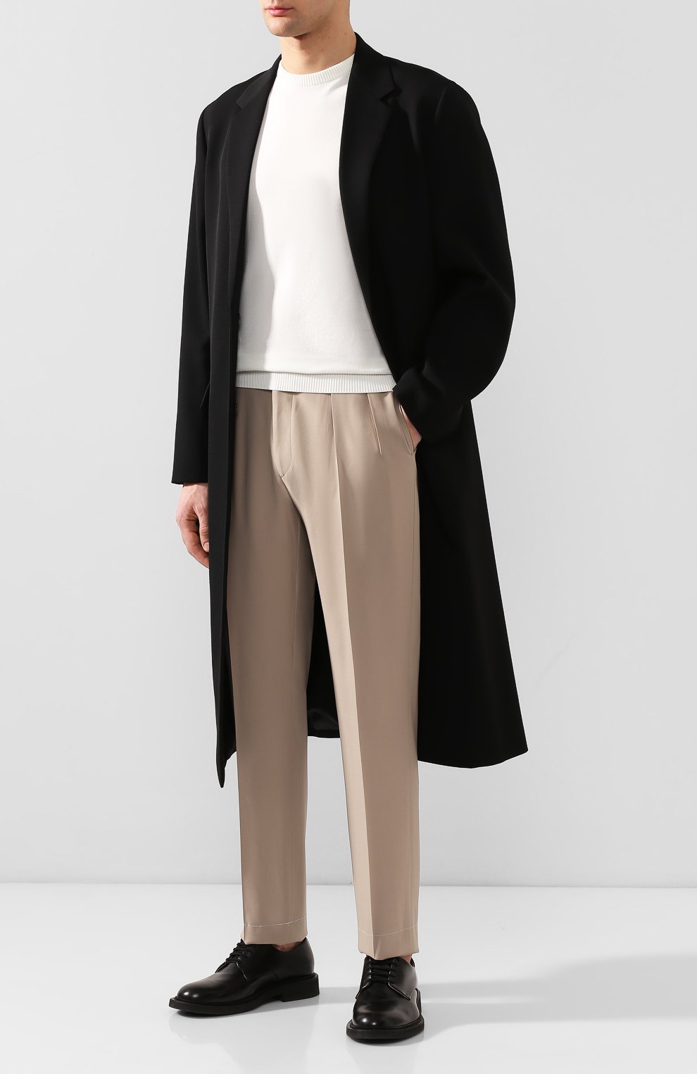 Шерстяные брюки RALPH LAUREN бежевого цвета по цене 77600 руб., арт. 798794542, фото 2 Шерстяные брюки RALPH LAUREN, арт. 798794542, фото 2