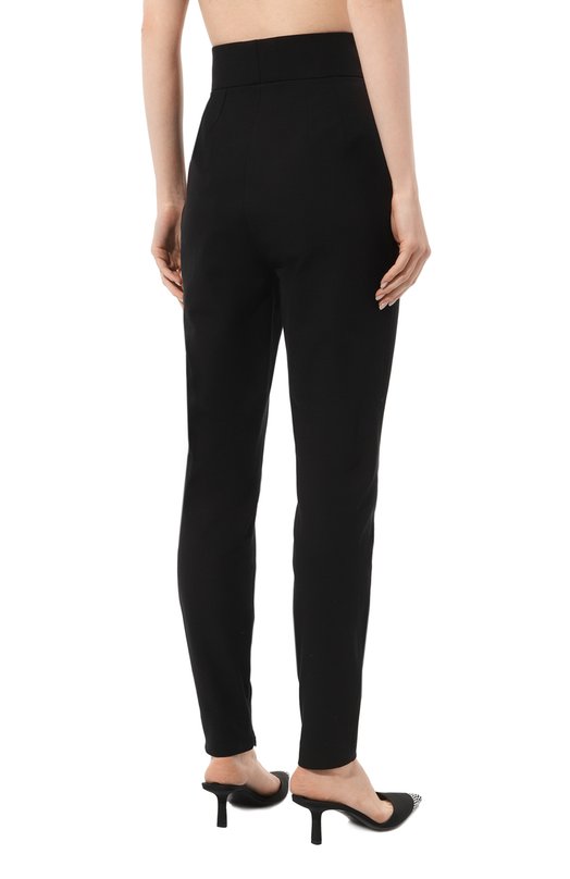 Хлопковые брюки Dolce & Gabbana FTCYST/FUFMT Чёрный  FTCYST/FUFMT Фото 4