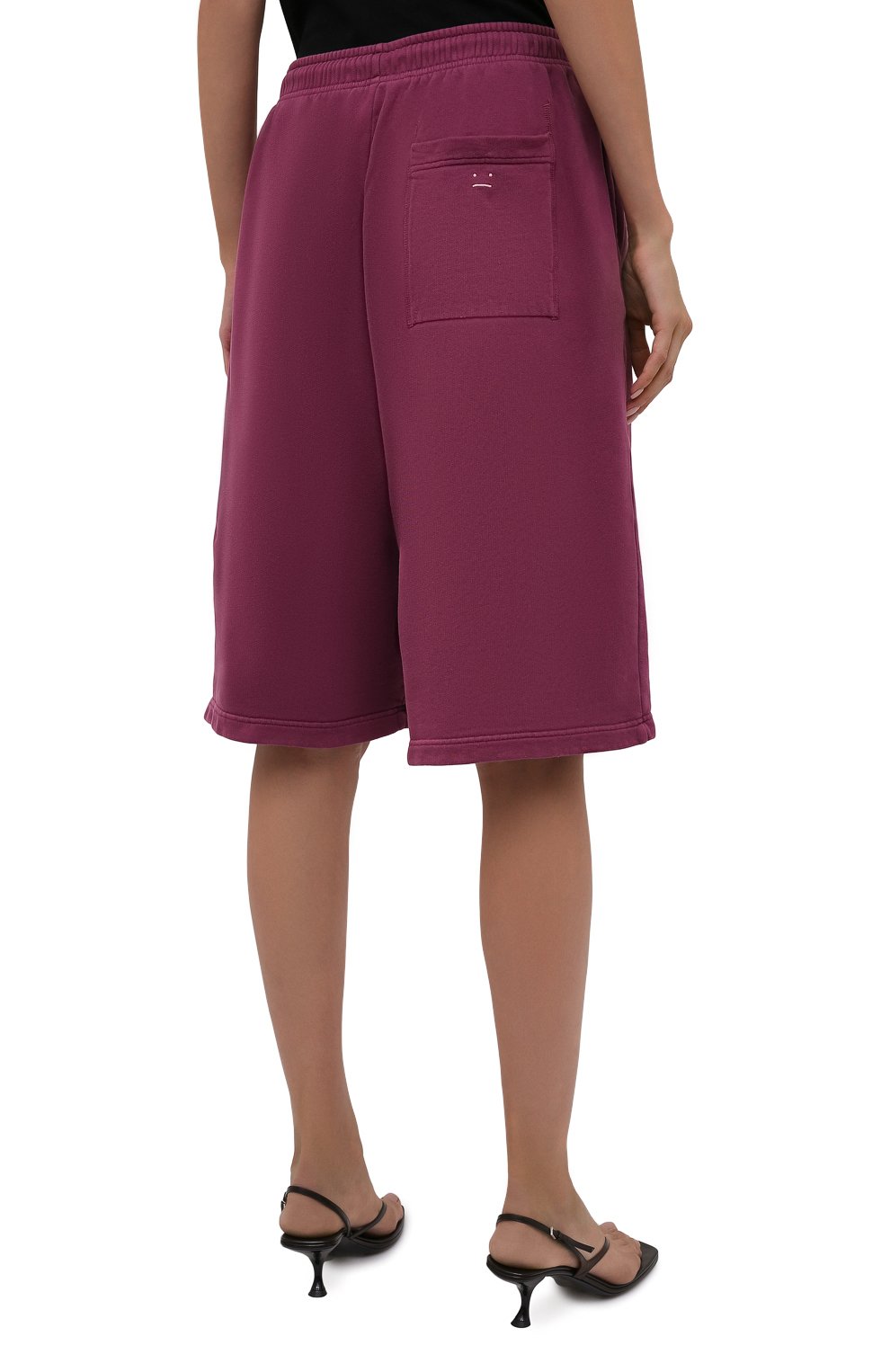 Хлопковые шорты ACNE STUDIOS, арт. CE0014/W, фото 4
