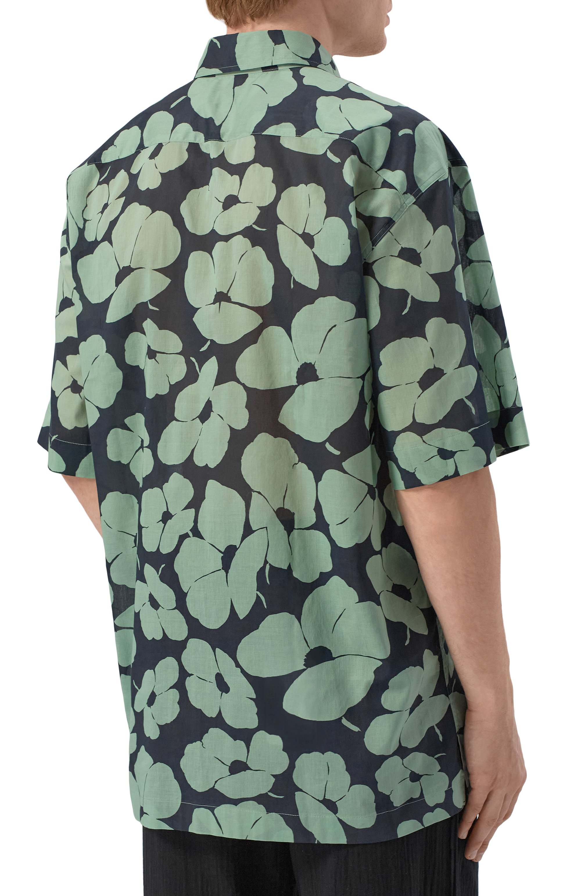 Хлопковая рубашка DRIES VAN NOTEN, арт. 020700/3069, фото 4