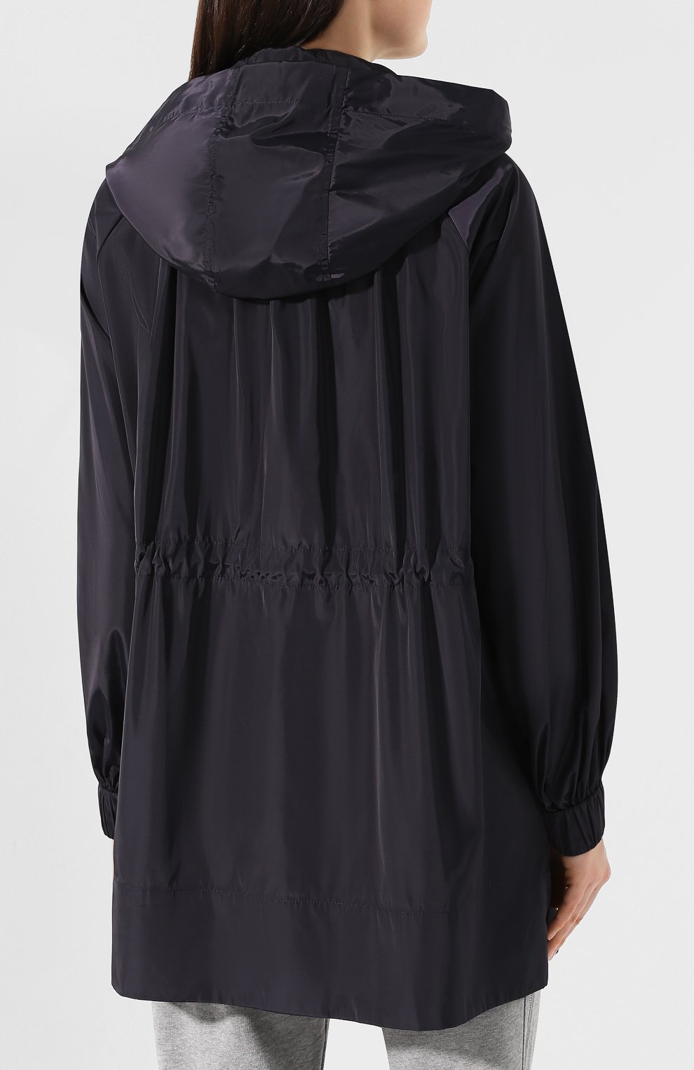 Куртка свободного кроя ESCADA темно-синего цвета по цене 68900 руб., арт. 5029586, фото 4 Куртка свободного кроя ESCADA, арт. 5029586, фото 4