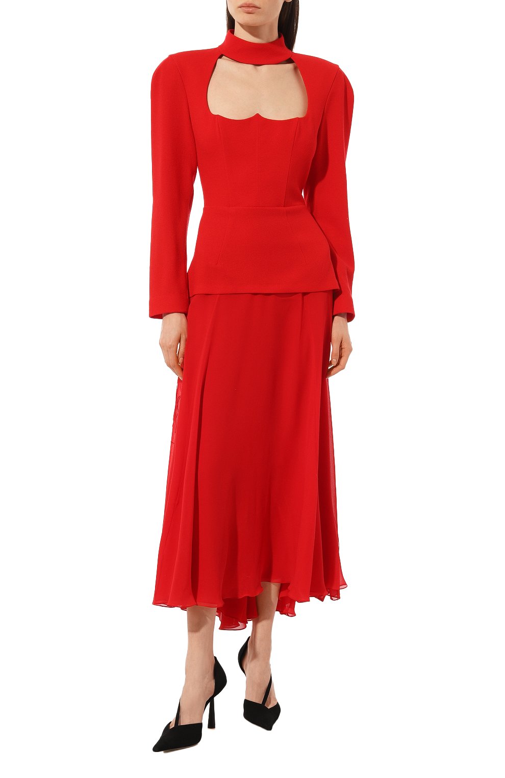 Шерстяное платье ULYANA SERGEENKO, арт. ABM020FW21P 3336т21, фото 2