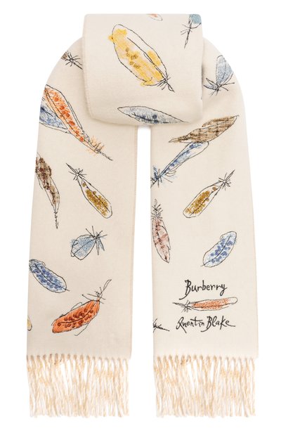 Женский кашемировый шарф BURBERRY, арт. 8128961