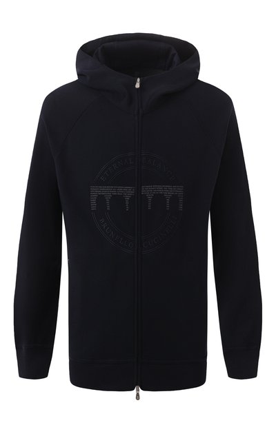Мужской хлопковая толстовка BRUNELLO CUCINELLI, арт. MM8363130G