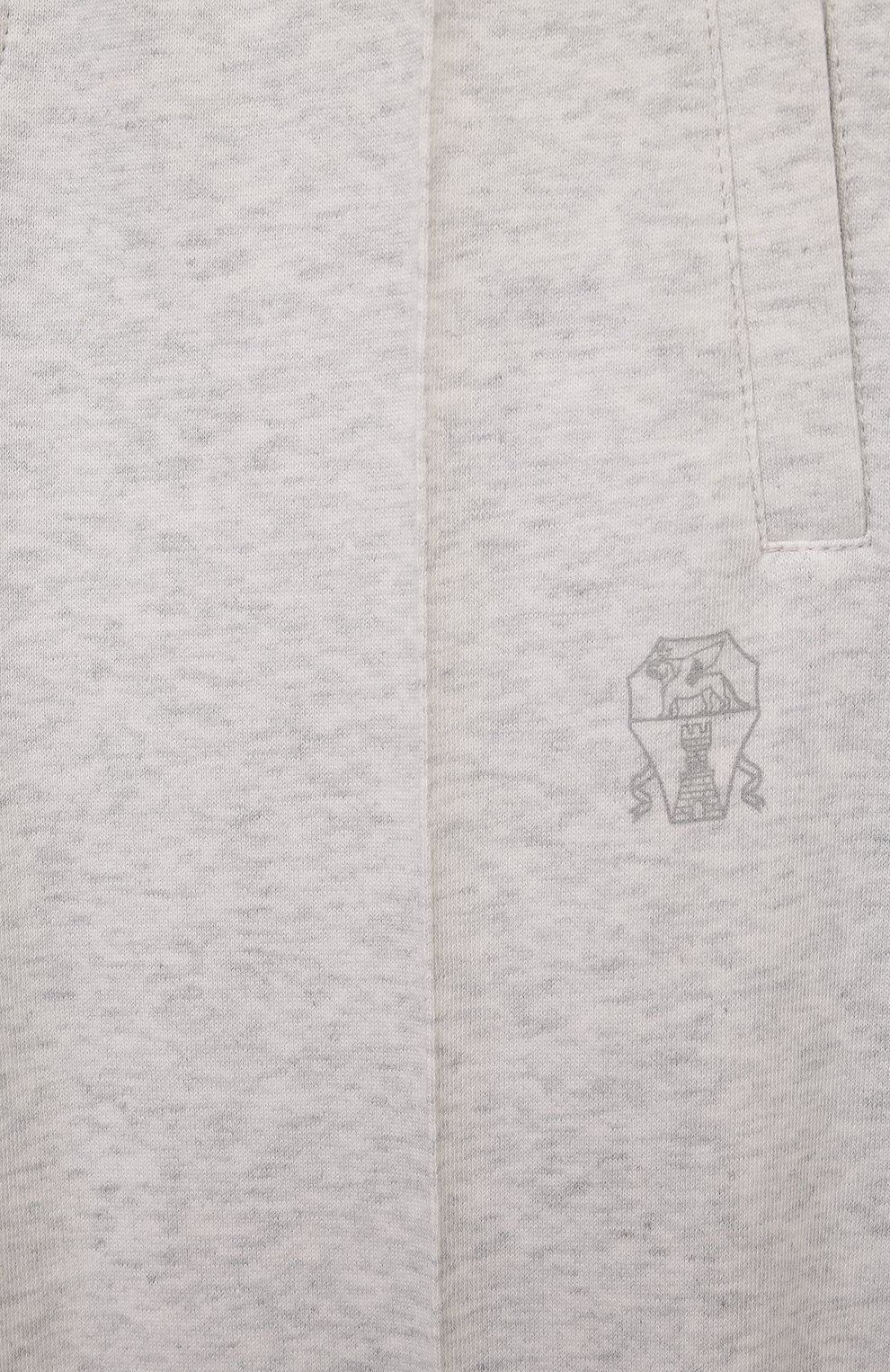 Хлопковые джоггеры BRUNELLO CUCINELLI, арт. BM836E346C, фото 3