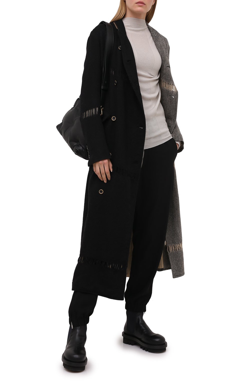 Шерстяной пуловер RICK OWENS, арт. RP21S3629/M, фото 2