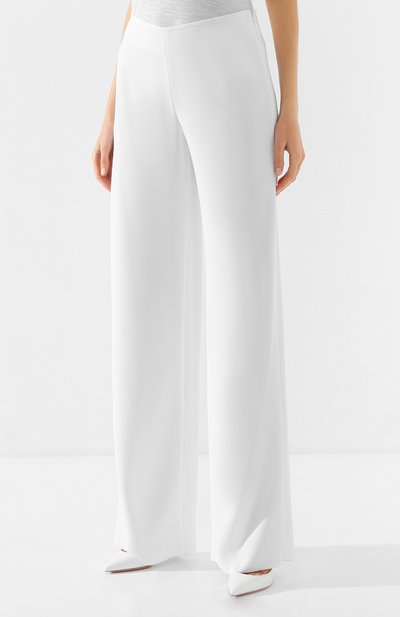 Брюки GIORGIO ARMANI белого цвета по цене 78750 руб., арт. 0SHPP0AK/T002M, фото 3 Брюки GIORGIO ARMANI, арт. 0SHPP0AK/T002M, фото 3