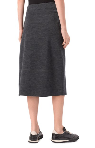 Шерстяная юбка JIL SANDER, арт. J40MA0147/J20214, фото 4