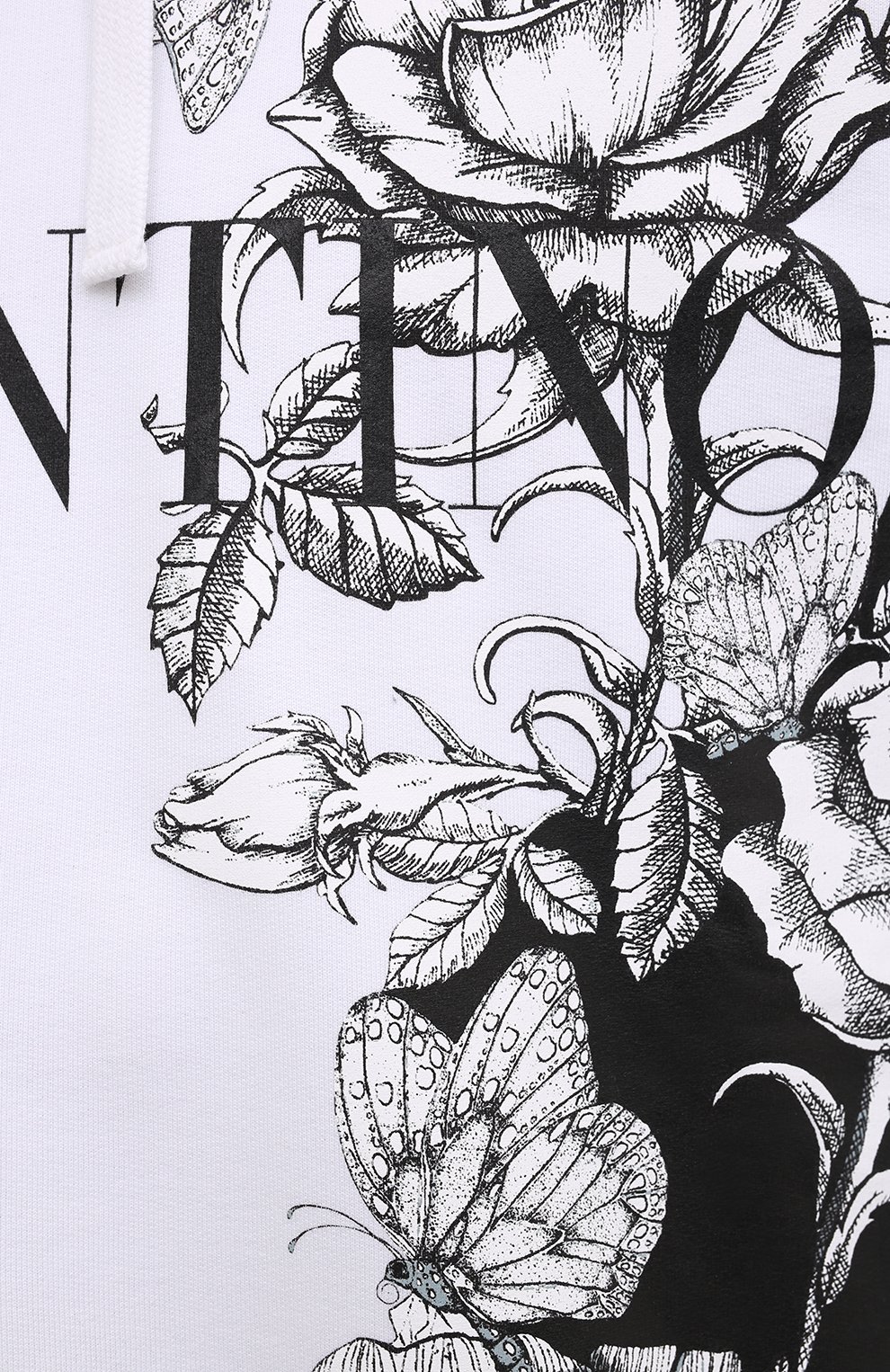 Хлопковое худи VALENTINO, арт. WV3MF19I7L6, фото 5