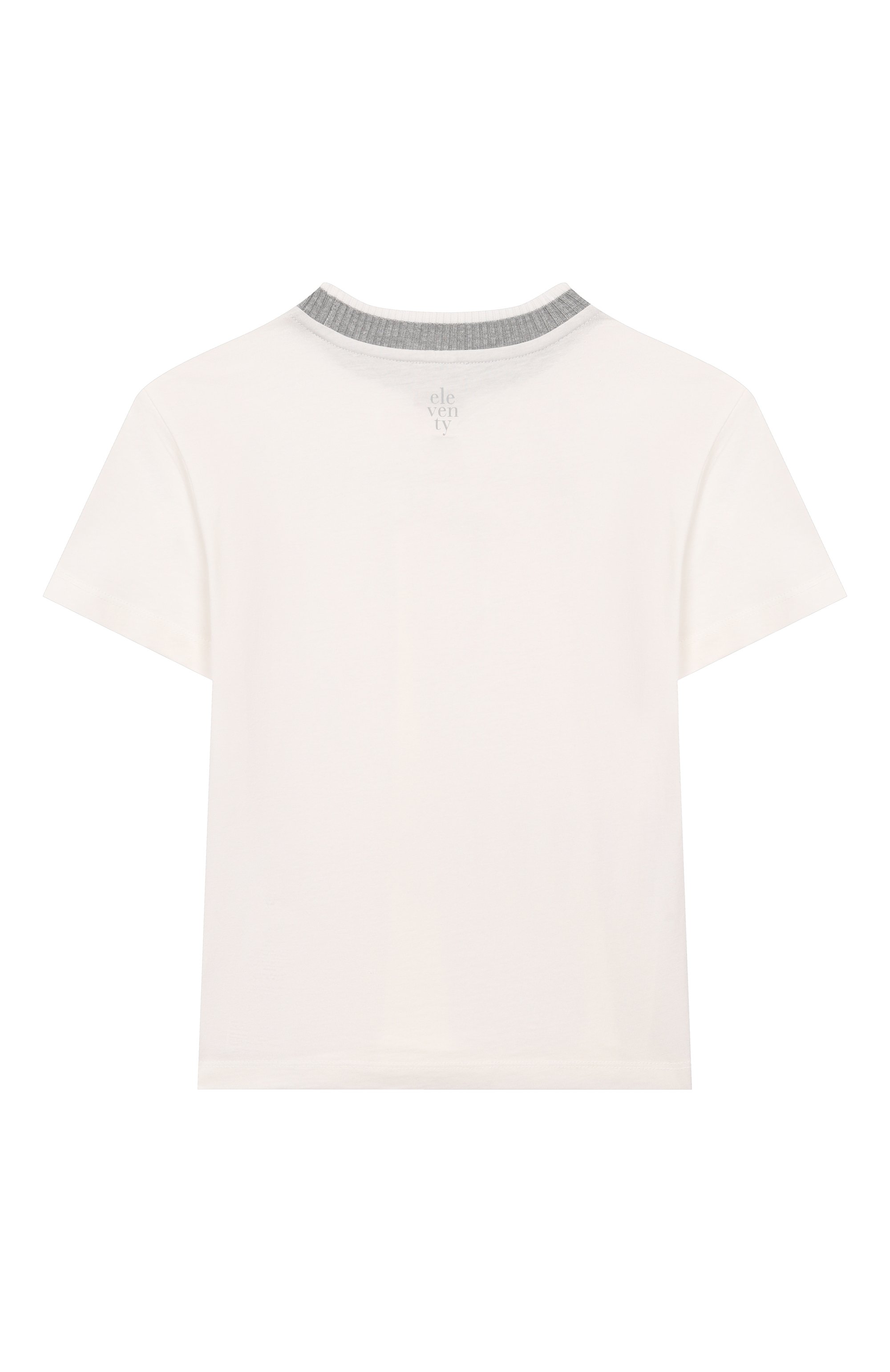Хлопковая футболка ELEVENTY, арт. EX8P31/Z3119/6-8, фото 2