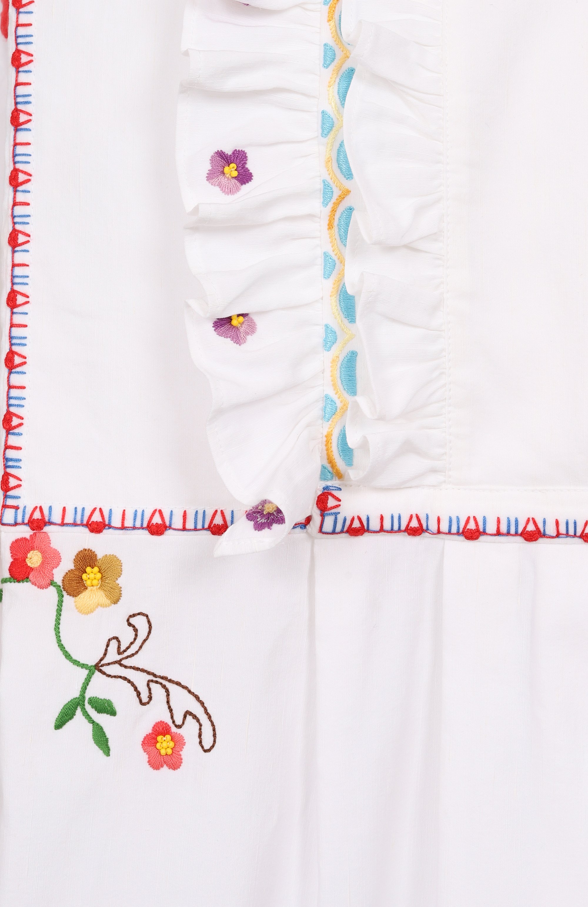 Платье из хлопка и льна VALENTINO, арт. 6B3VAFD990D, фото 6