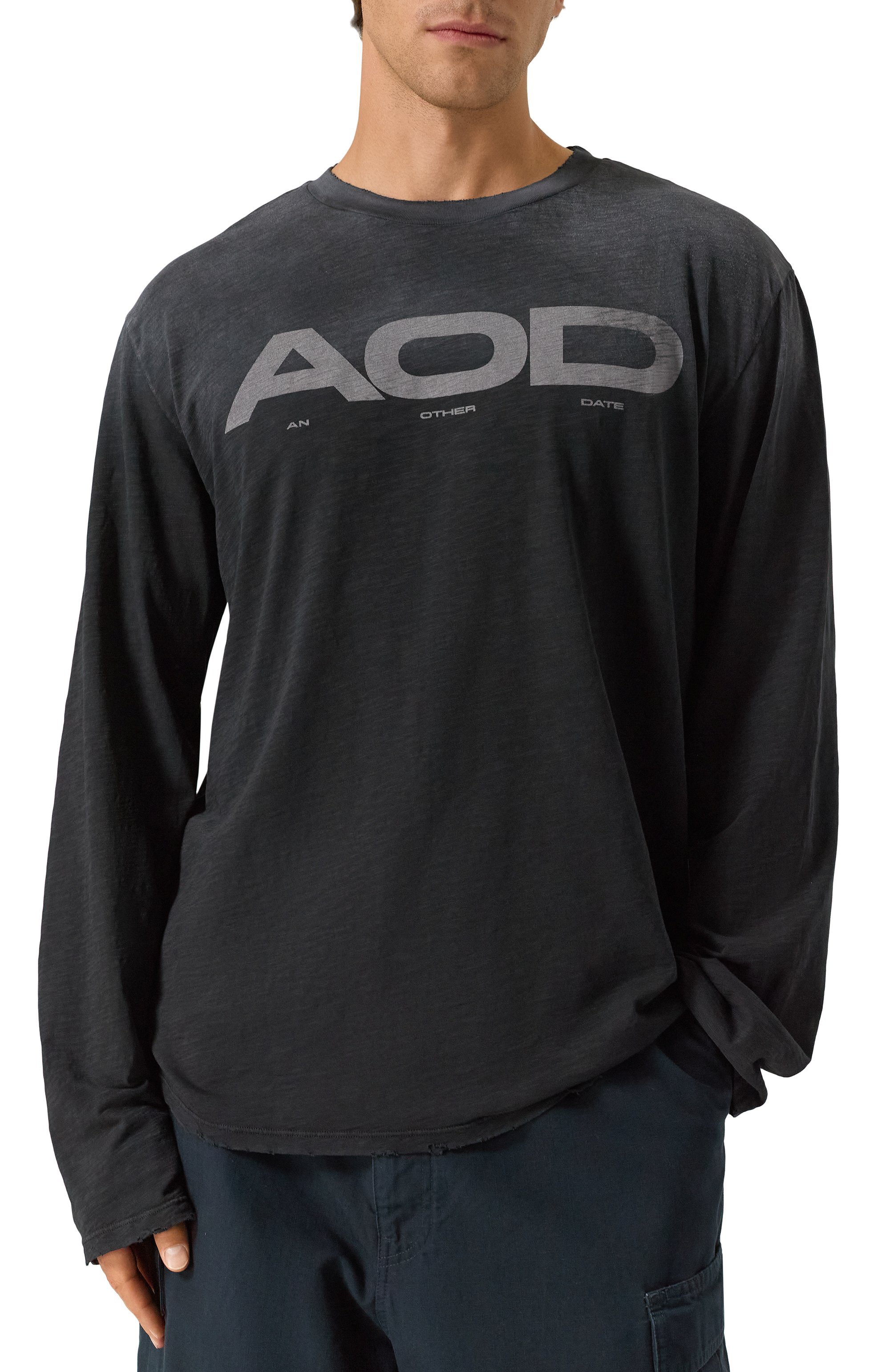 Хлопковый лонгслив AN OTHER DATE, арт. F50DMATH087, фото 3