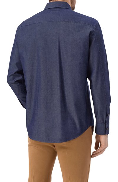 Хлопковая рубашка ZEGNA, арт. STT3/UEX23A8, фото 4