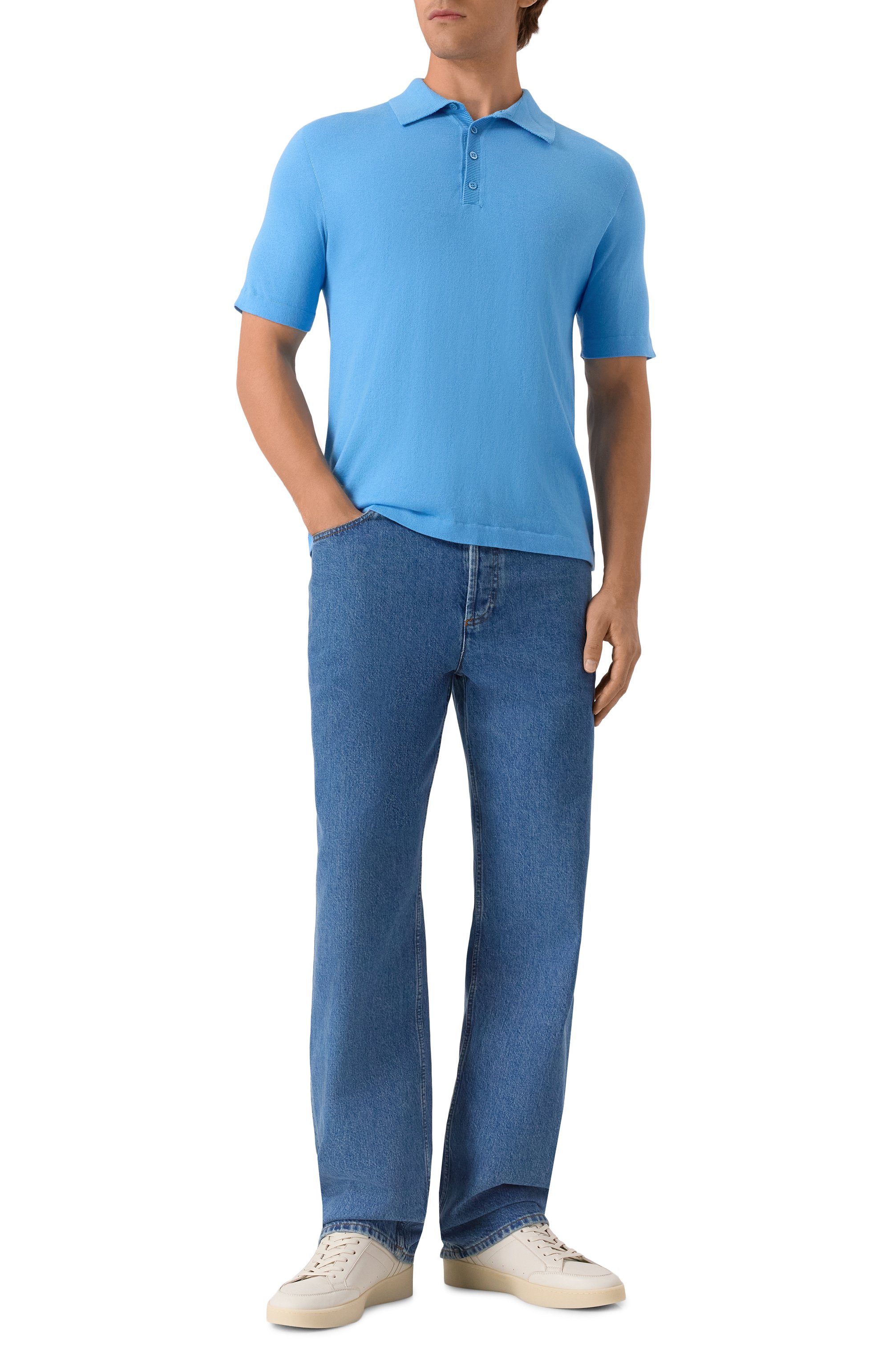 Хлопковое поло MVST, арт. MS61-644MU, фото 2