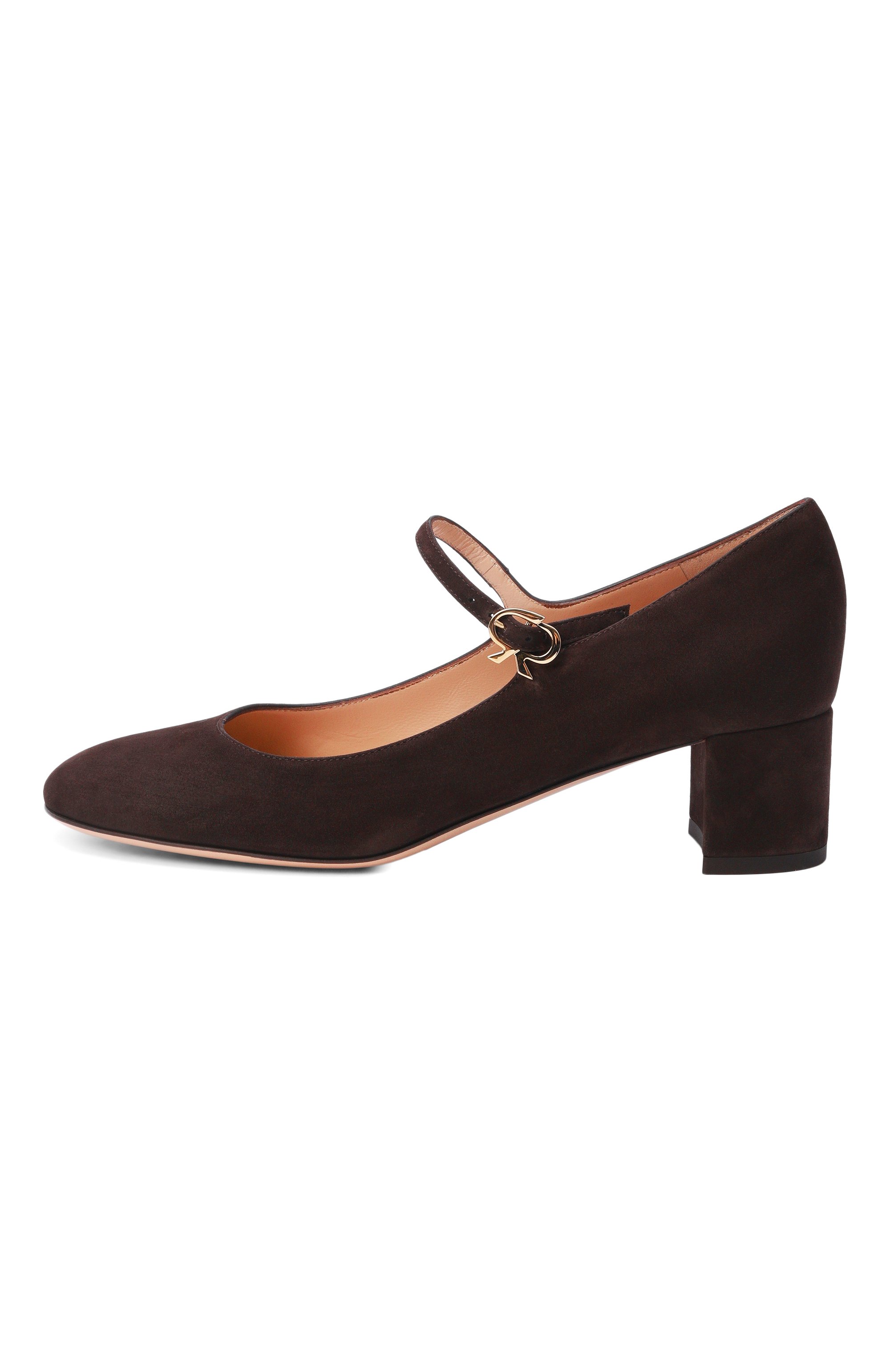 Замшевые туфли mary ribbon 45 GIANVITO ROSSI, арт. G22358.45RIC.CAMM0KA, фото 4