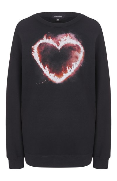 Женский свитшот из хлопка и лиоцелла  R13, арт. R13WK004-K138A_001