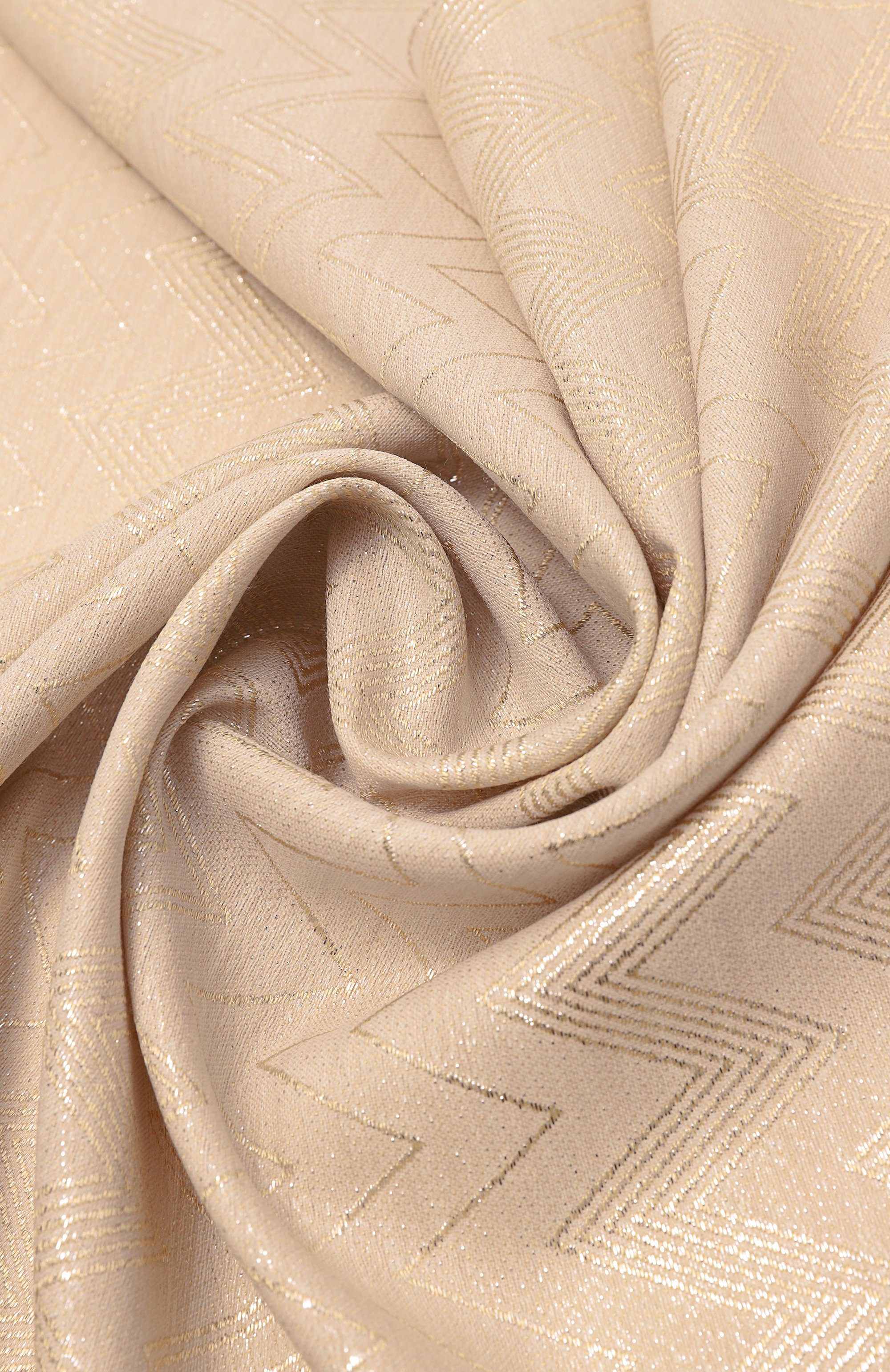 Шаль из шерсти и вискозы MISSONI бежевого цвета по цене 31250 руб., арт. SC50WMDA580, фото 3 Шаль из шерсти и вискозы MISSONI, арт. SC50WMDA580, фото 3