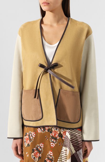 Кожаный жакет LOEWE, арт. S1197988F, фото 3