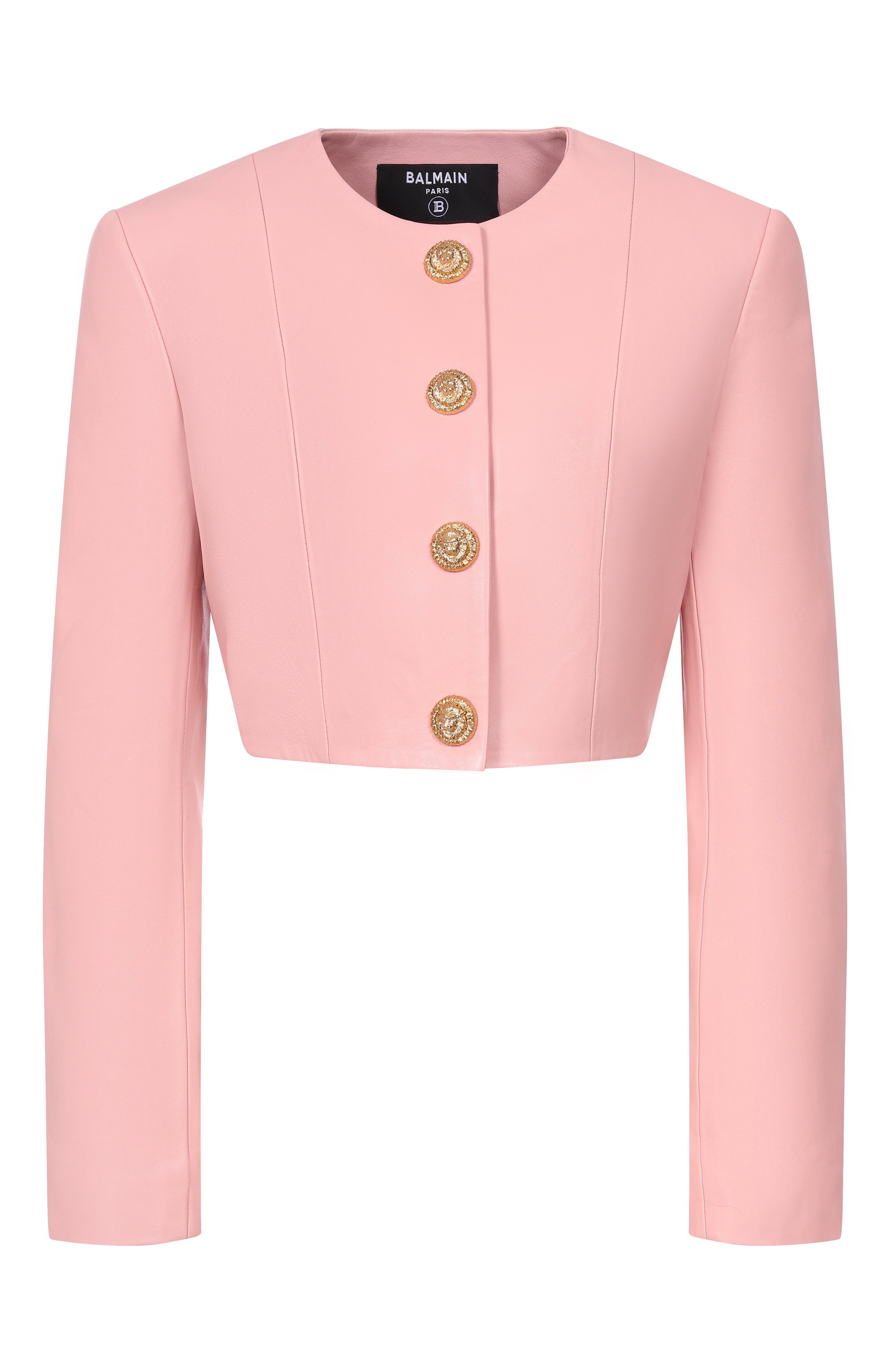 Кожаный жакет BALMAIN, арт. GF1SD252/LE04, фото 1